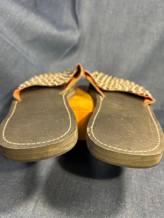 Handmade in Italy NWOT slide in leather slides main image 9
